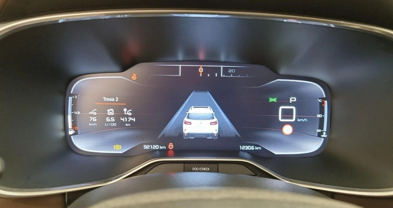 Citroen C5 Aircross cena 107900 przebieg: 92118, rok produkcji 2019 z Bukowno małe 326